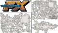 Artool Freehand Templates - Texture FX set